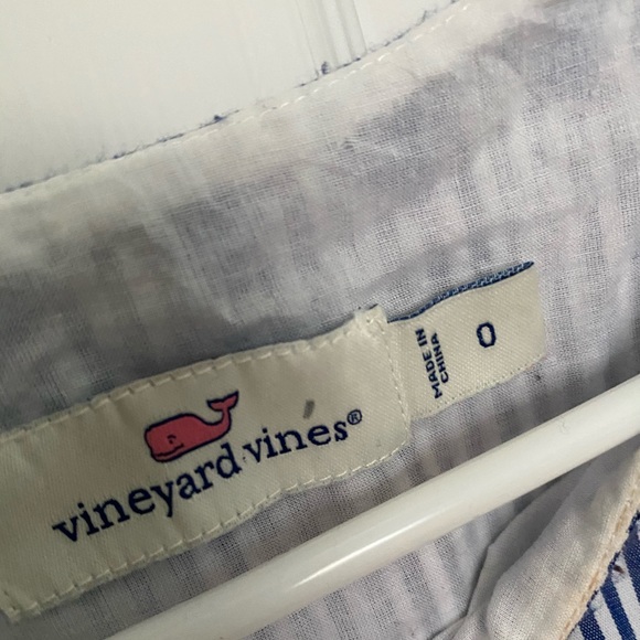 Vineyard Vines Geo Prep Embroidered Swing Dress - Picture 3 of 3